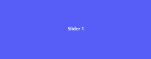 A blue background with the word slider 1 written in white.