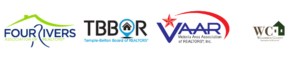 A group of realtors and the logo for valor.