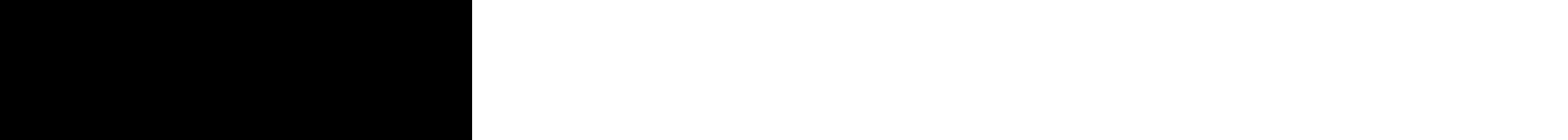 A white background with a black and white logo