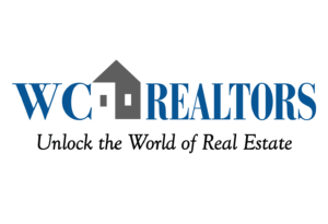 A black background with the words nyc realtor written in blue.